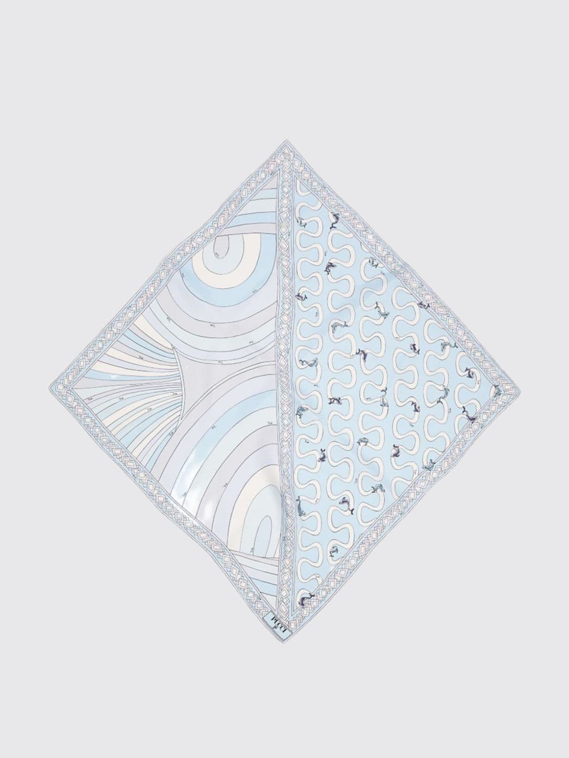 Pucci Scarf Woman color Blue