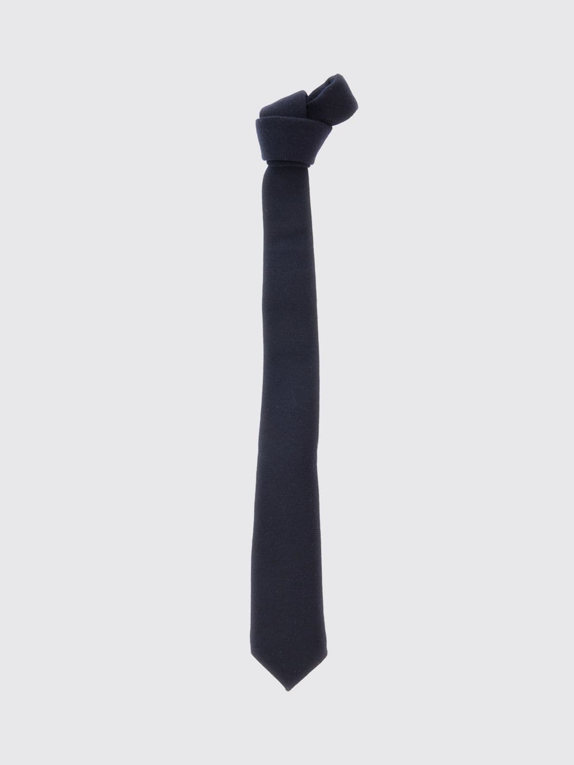 Burberry Elegant Pure Silk Tie with an Internal Check Pattern Detail
