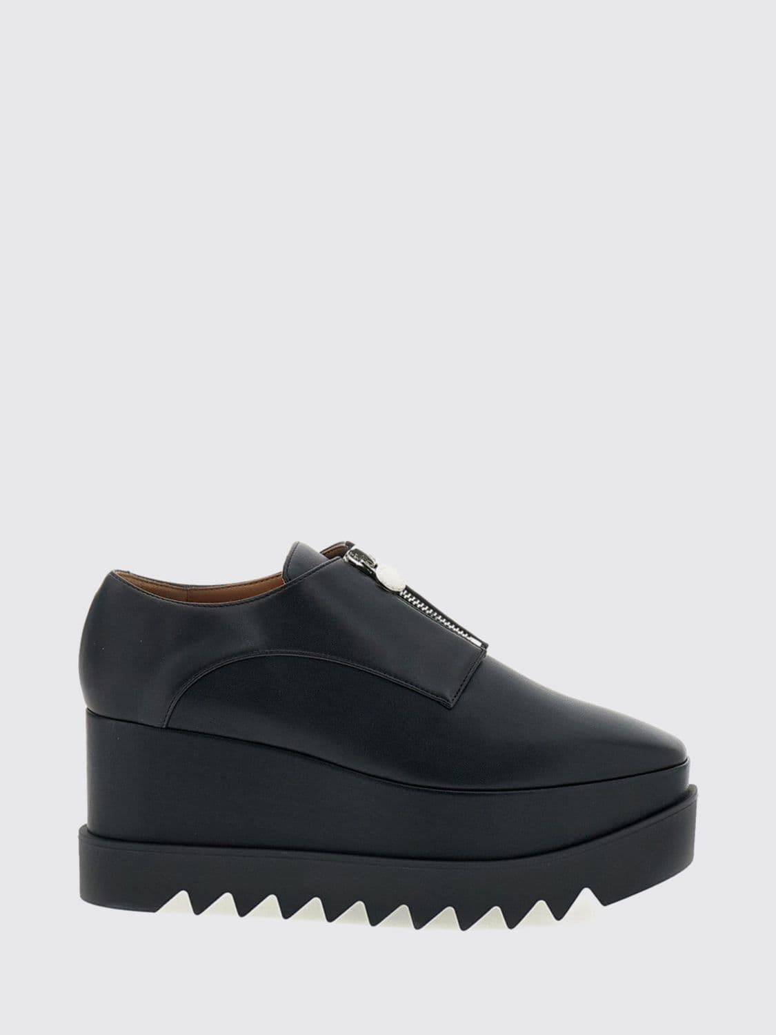 Stella Mccartney Elyse Faux Leather Platform Derby Shoes with Square Toe