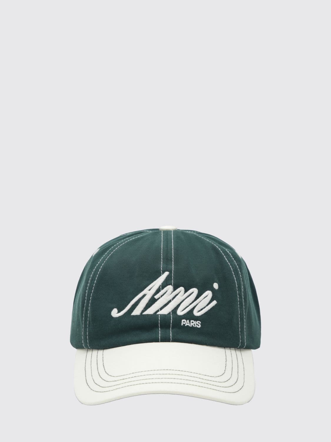 Ami Paris Hat Men color Ivory
