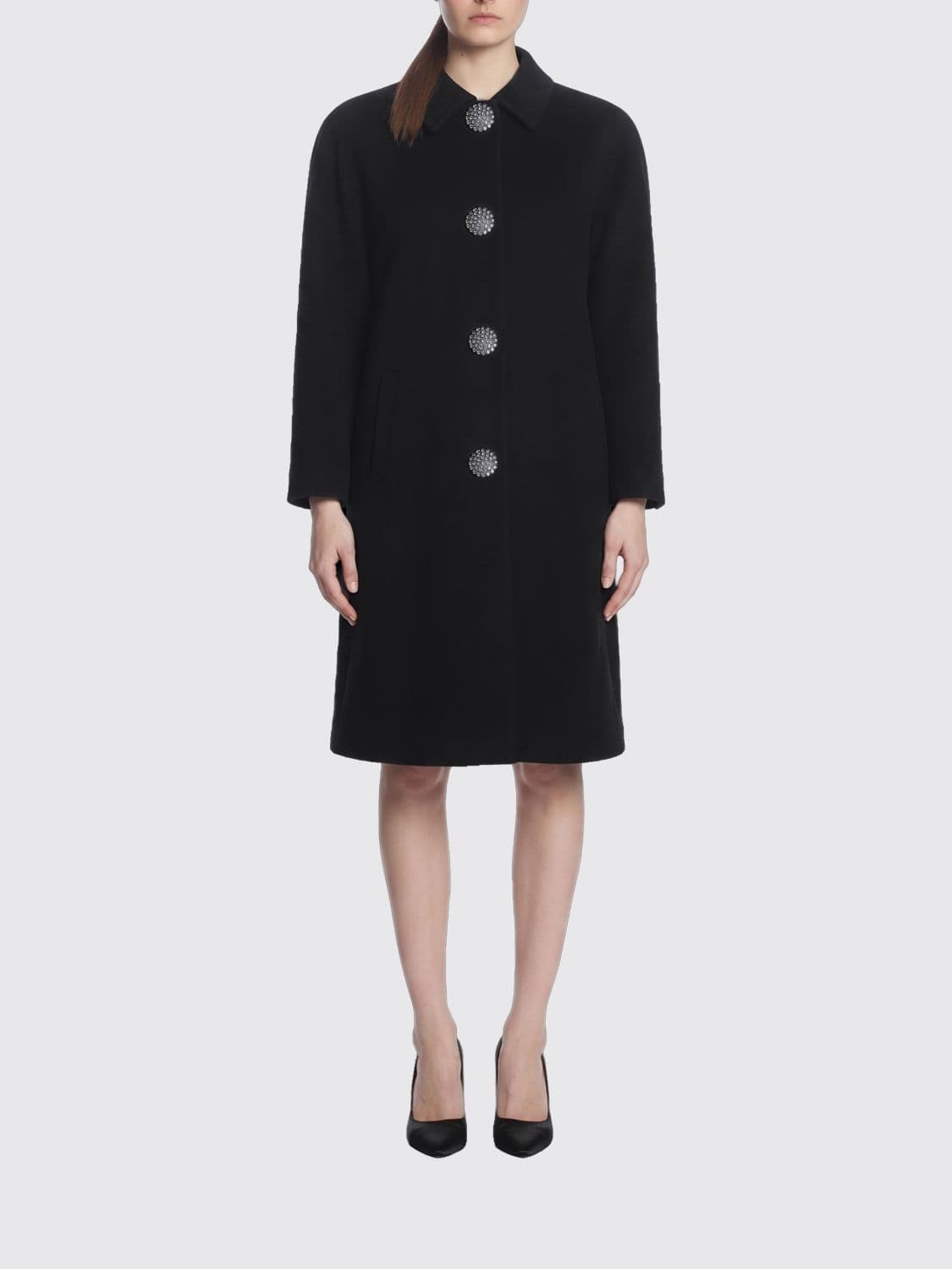 Collini Milano 1937 Coat Woman color Black