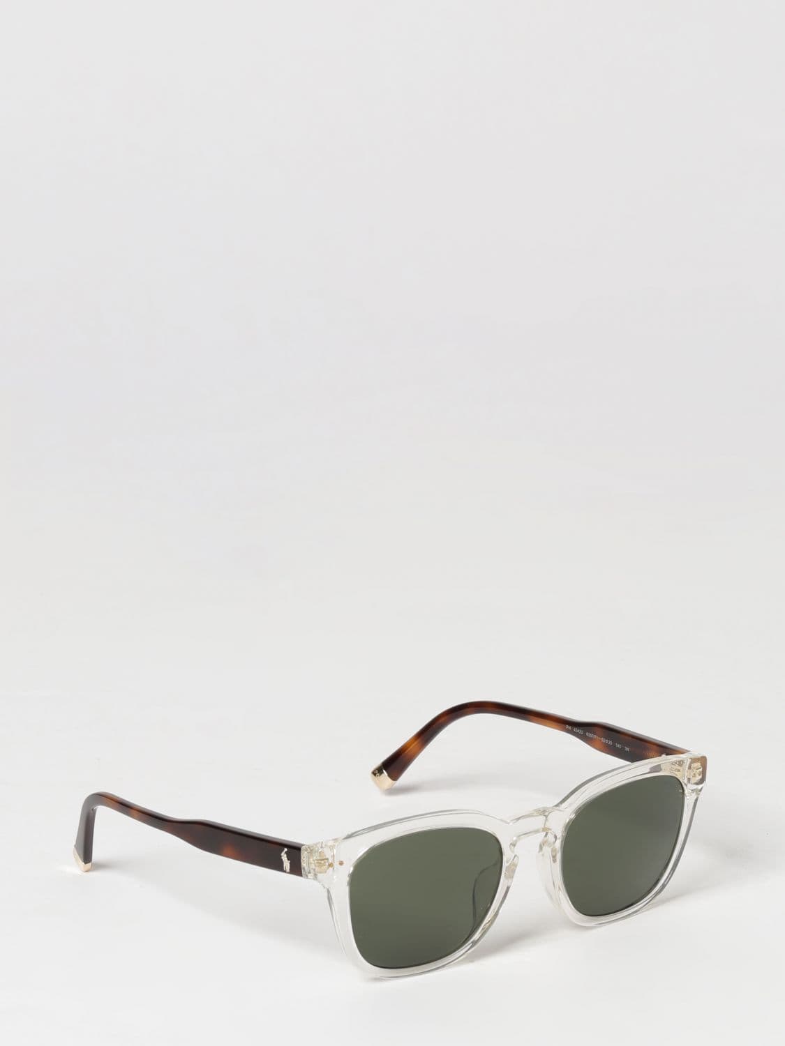 Polo Ralph Lauren Tortoiseshell Acetate Sunglasses with Iconic Pony Logo