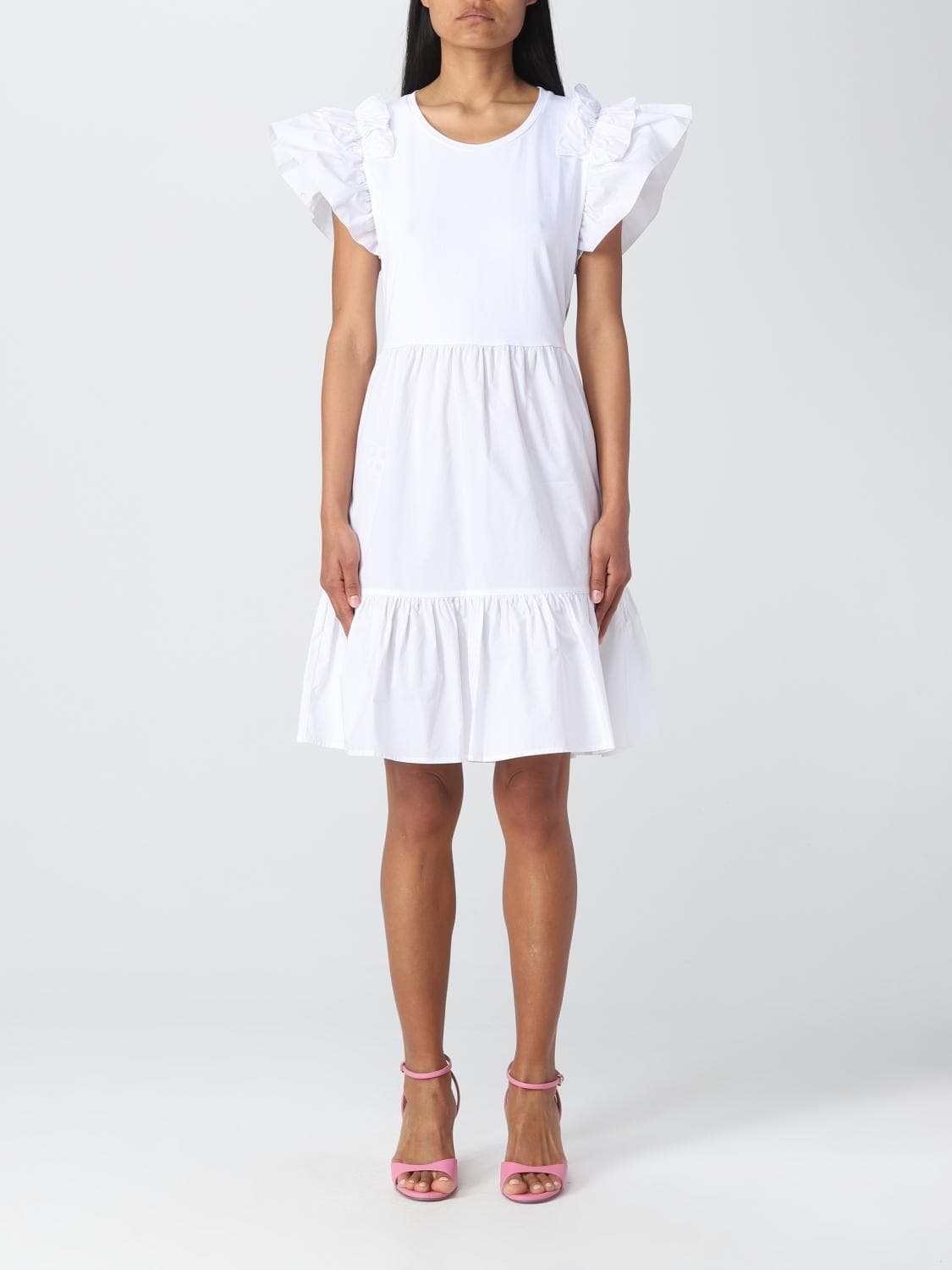 Liu Jo Dress Woman color White