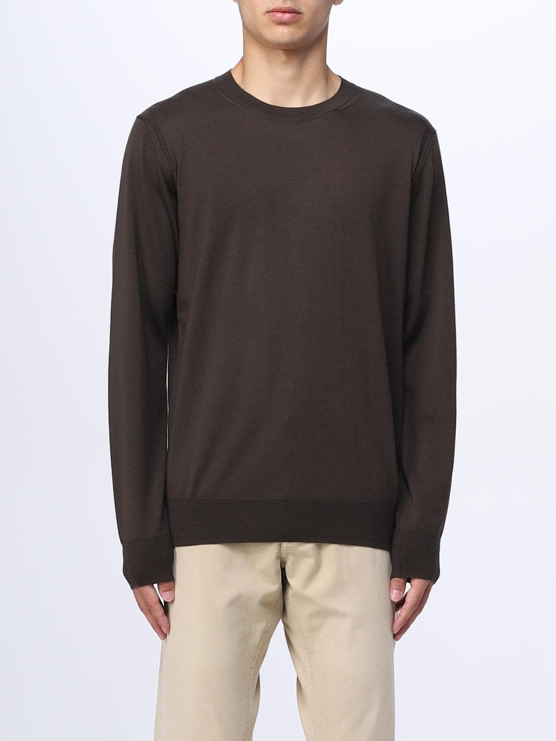 Paolo Pecora Sweater Men color Brown