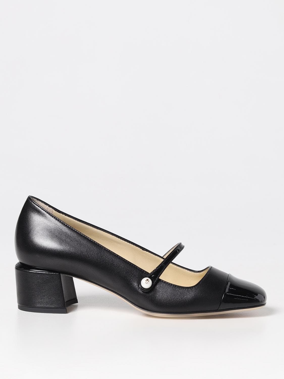 Jimmy Choo Elisa Nappa Mary Jane Shoes