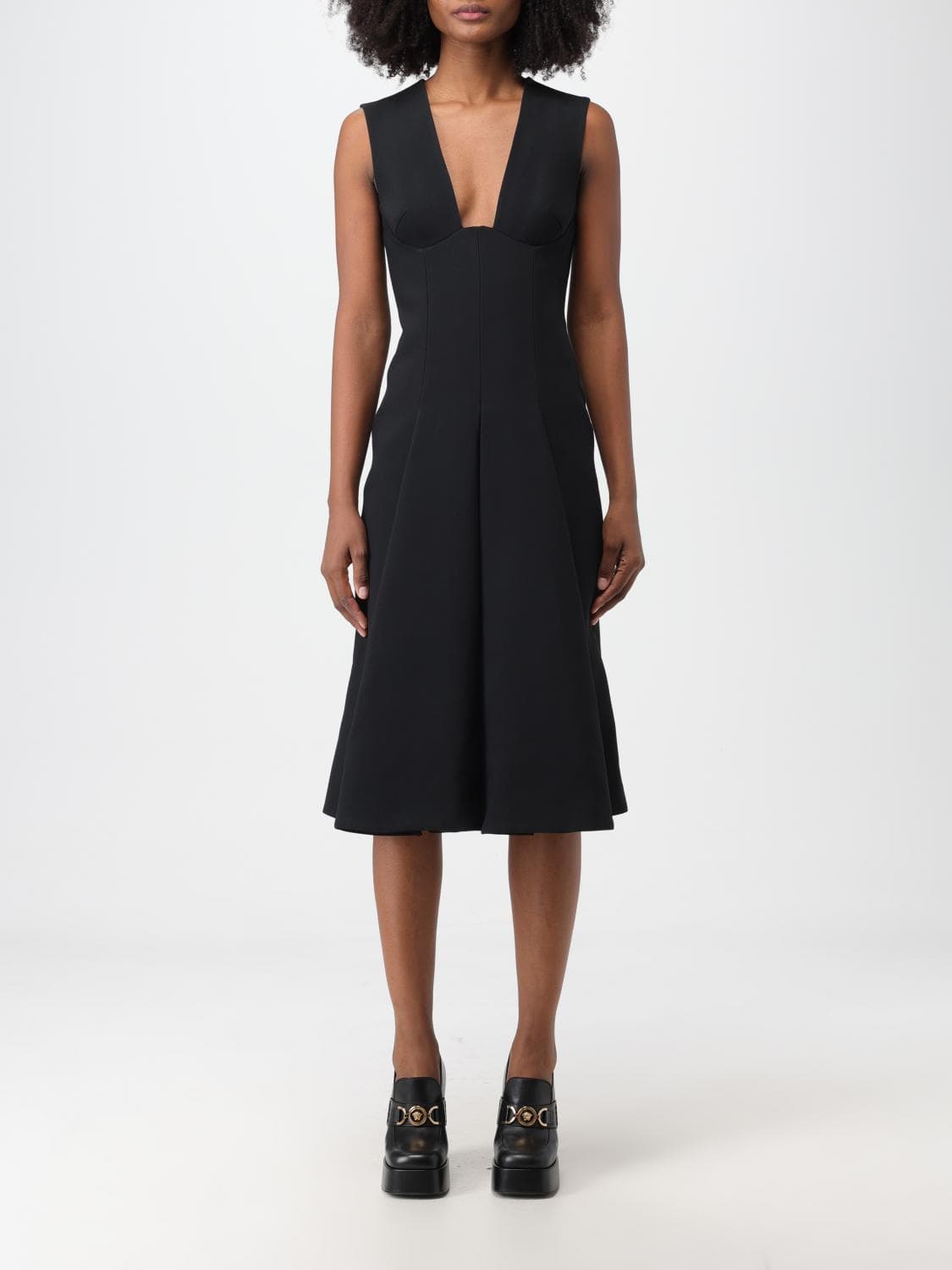 Versace dress in viscose blend