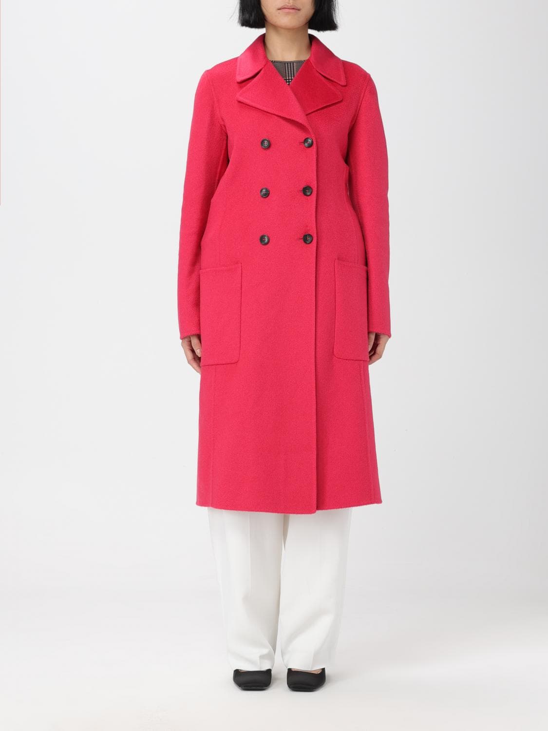 Lanvin Coat Woman color Melon
