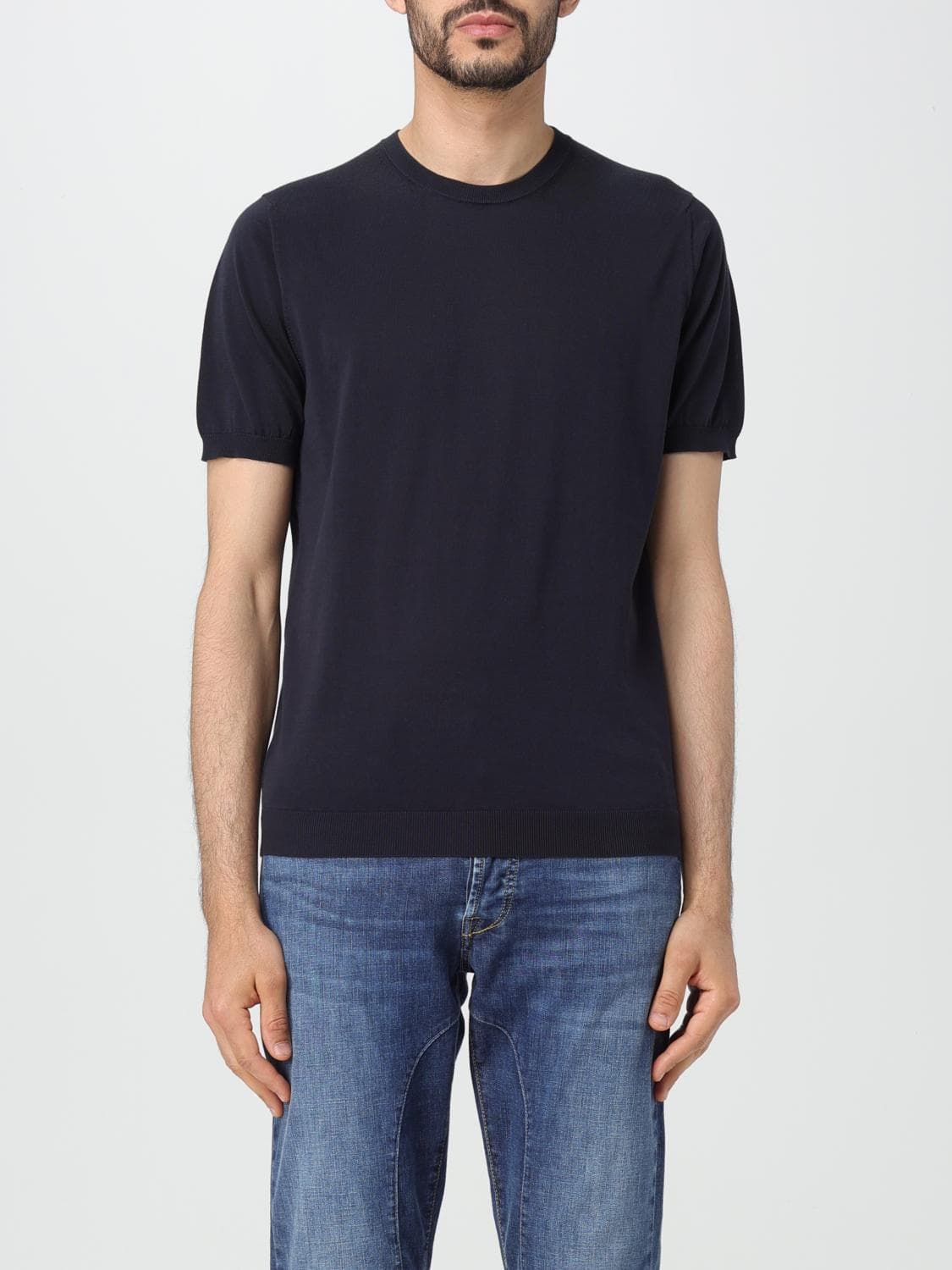 Drumohr T-Shirt Men color Blue