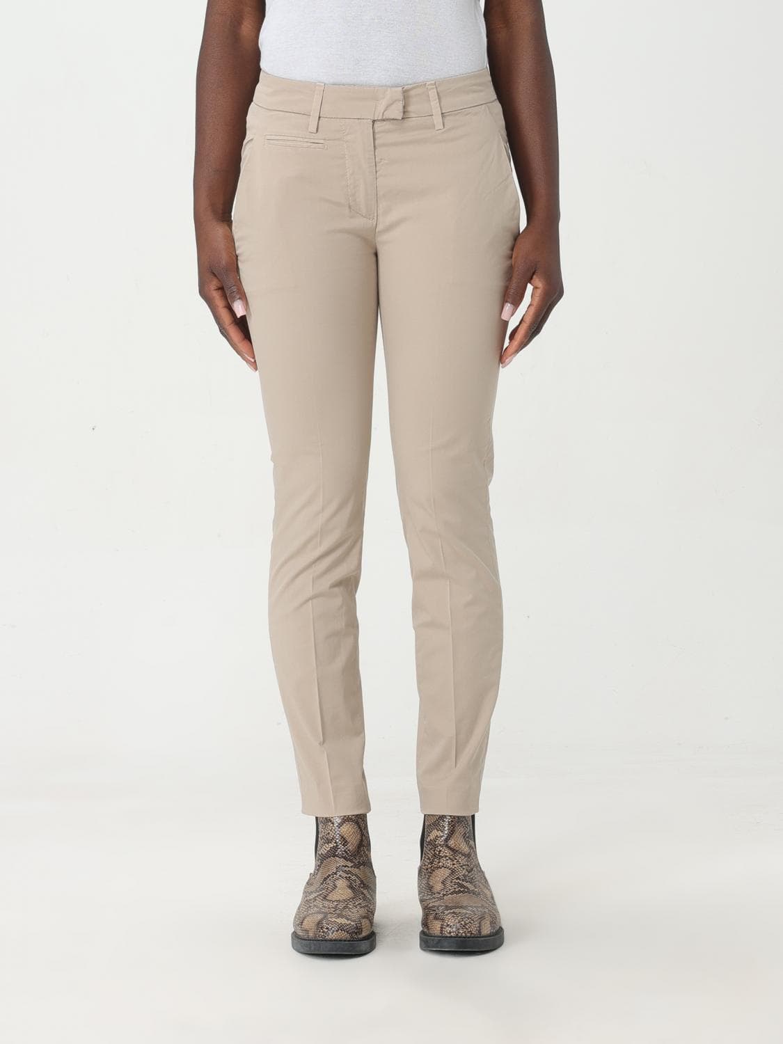 Dondup Pants Woman color Beige