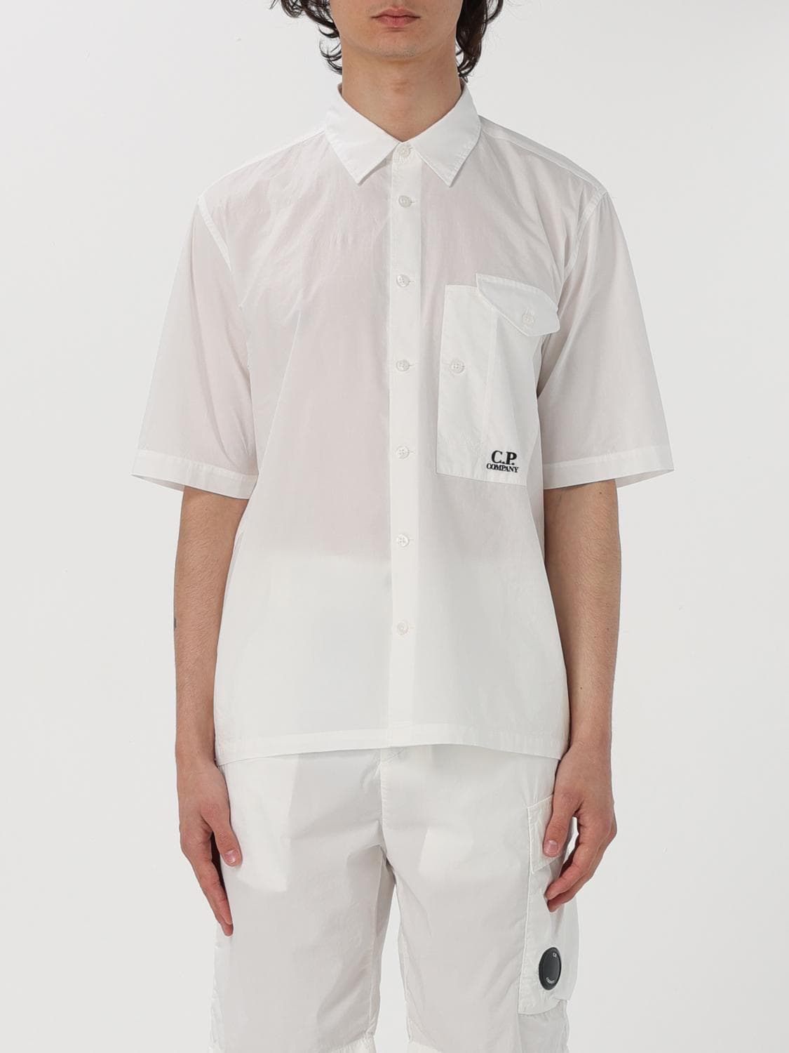 C.p. Company C. P. COMPANY Shirt Men color White · S