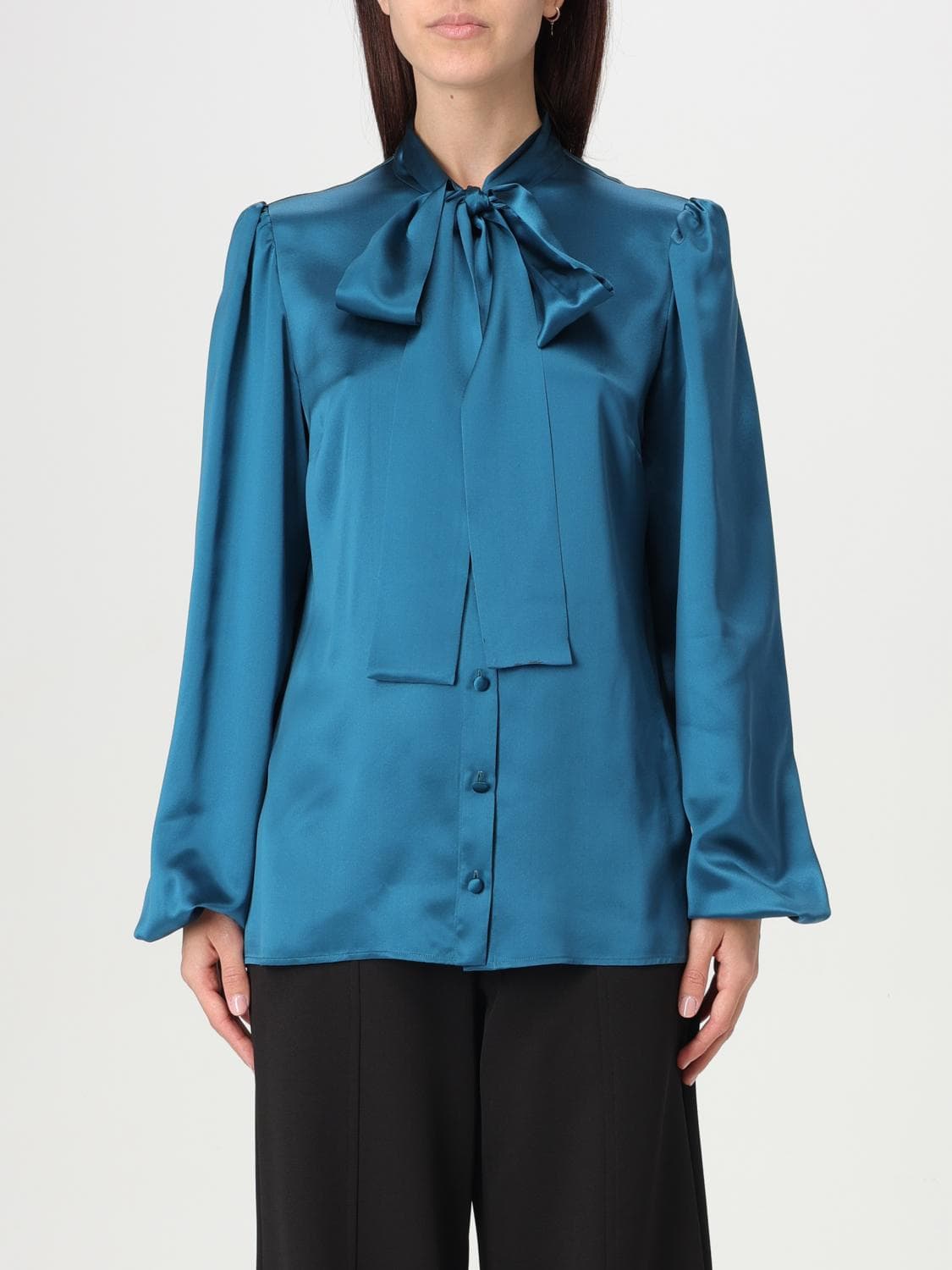 Dolce & Gabbana Shirt Woman color Denim