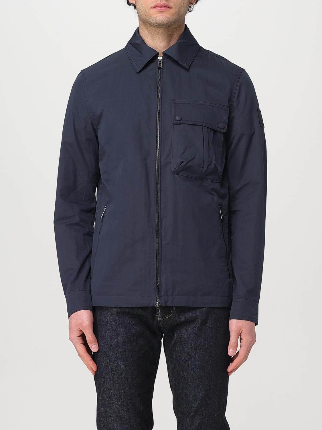 Belstaff Jacket Men color Ink