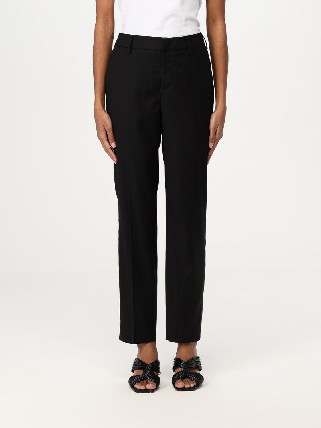 Pt01 Pants Woman color Black