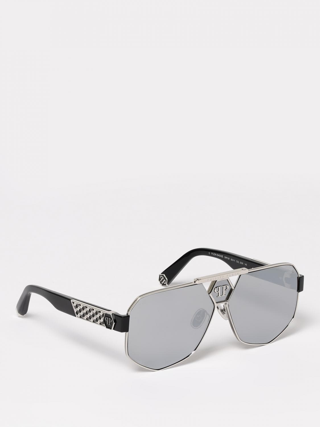Philipp Plein Sunglasses Men color Silver · 63