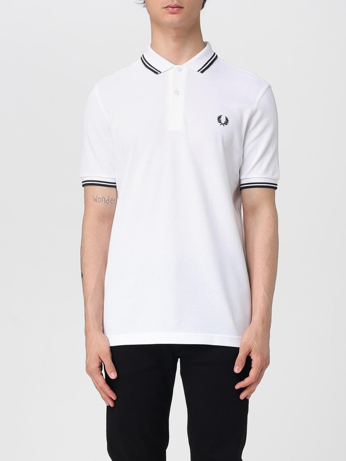 Comme Des Garçons Polo Shirt Men color White