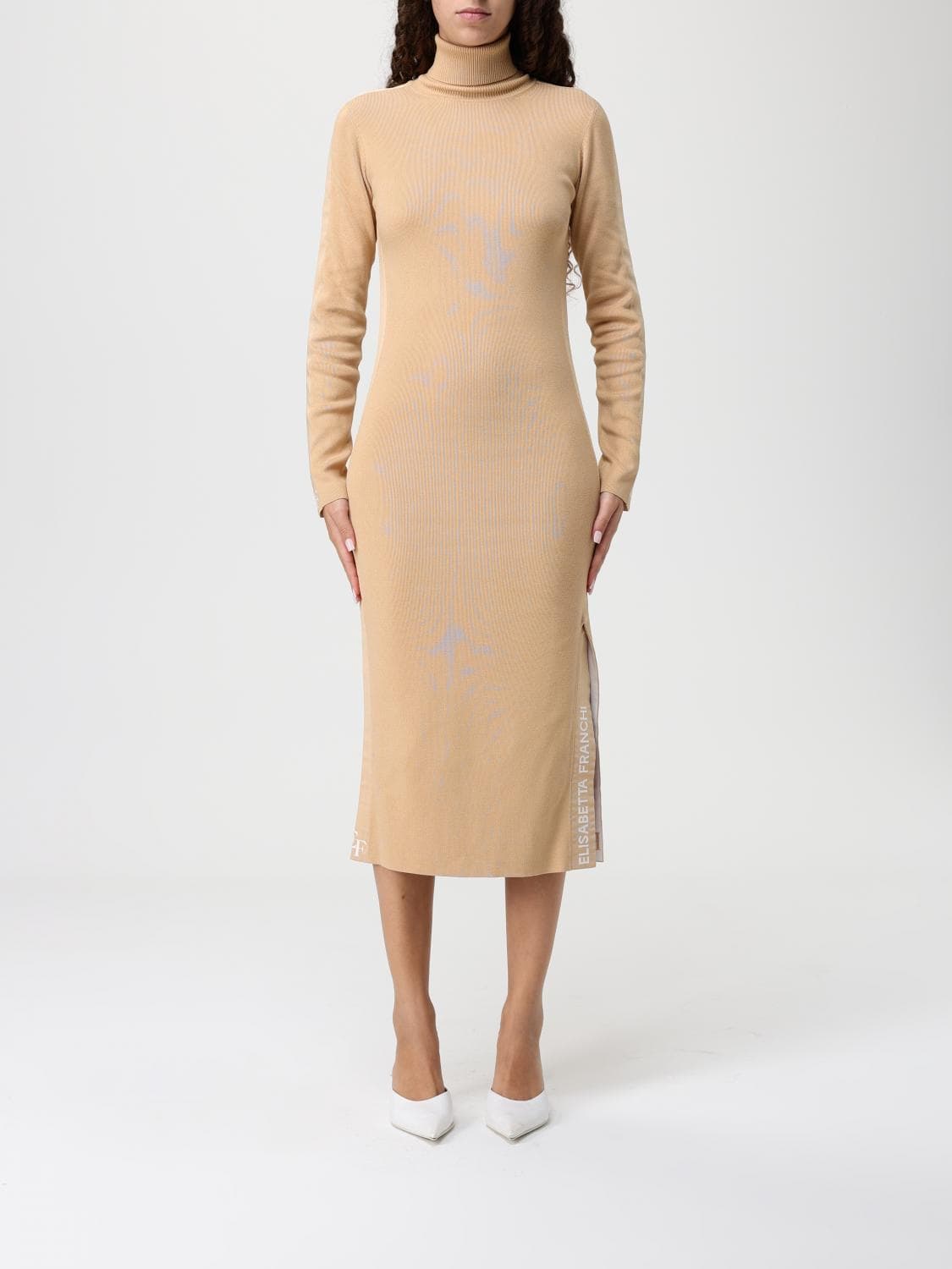 Elisabetta Franchi Dress Woman color Honey