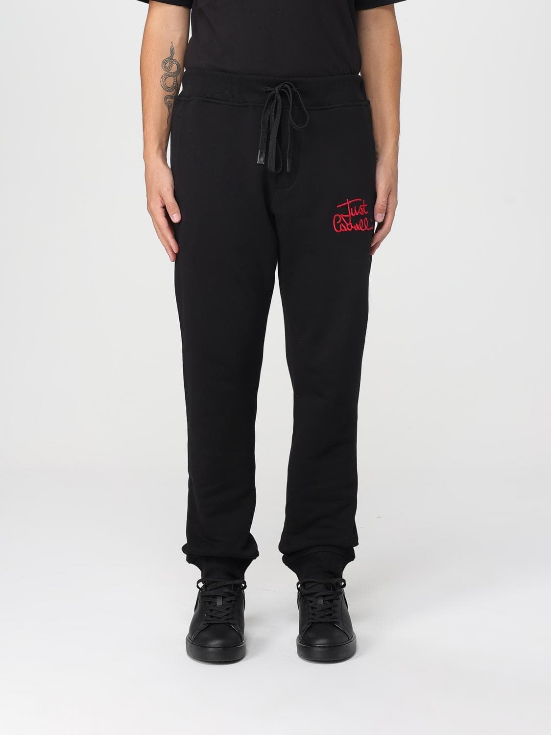 Just Cavalli Pants Men color Black