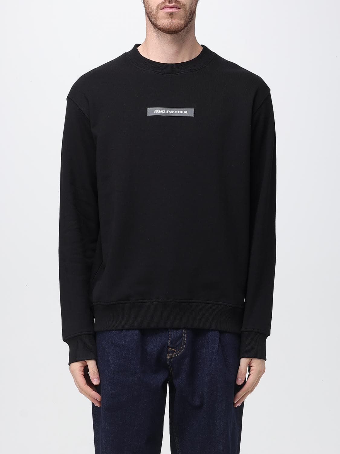 Versace Jeans Couture Sweatshirt Men color Black