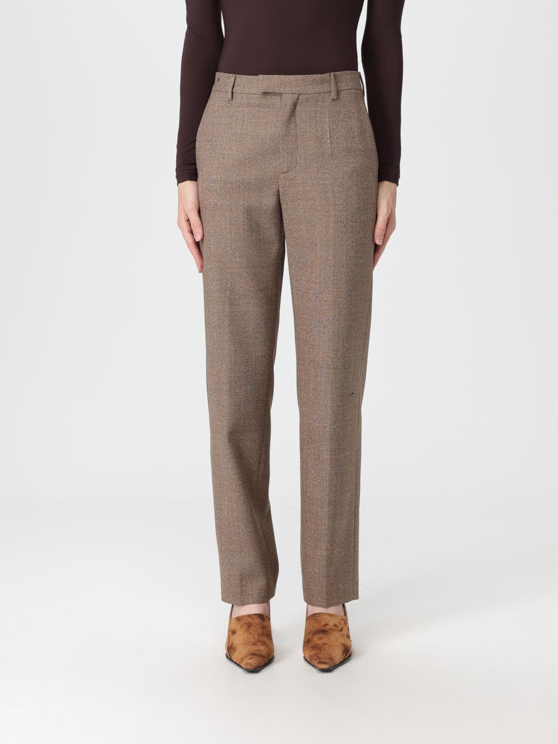 Mm6 Maison Margiela Pants Woman color Beige