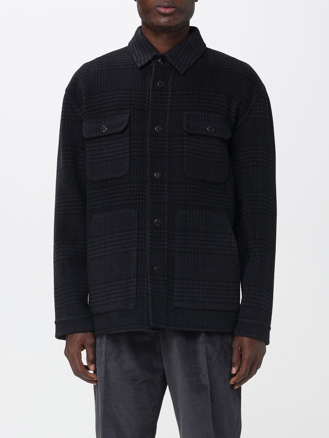 Paolo Pecora Jacket Men color Black