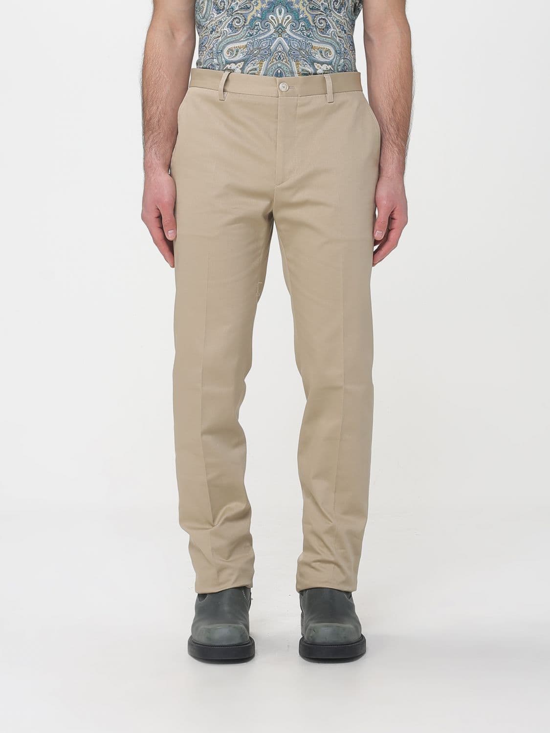Etro Pants Men color Beige