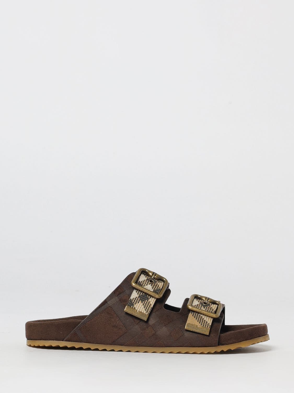 Burberry Heeled Sandal Woman color Black