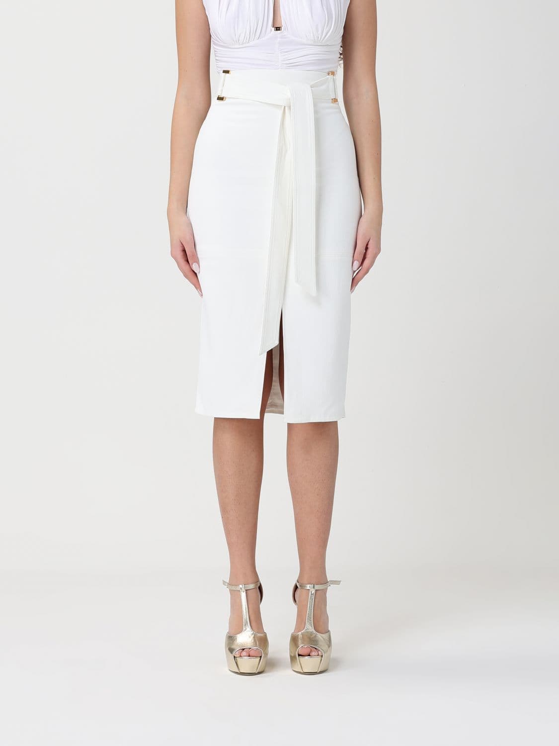 Elisabetta Franchi Viscose Skirt