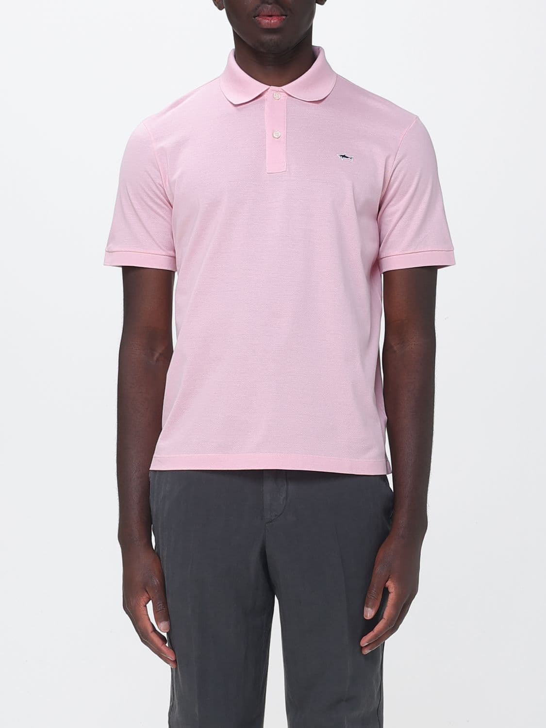Paul & Shark Cotton Polo Shirt with Mini Logo
