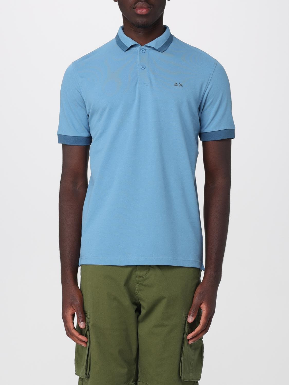 Sun68 Cotton Logo Polo Shirt