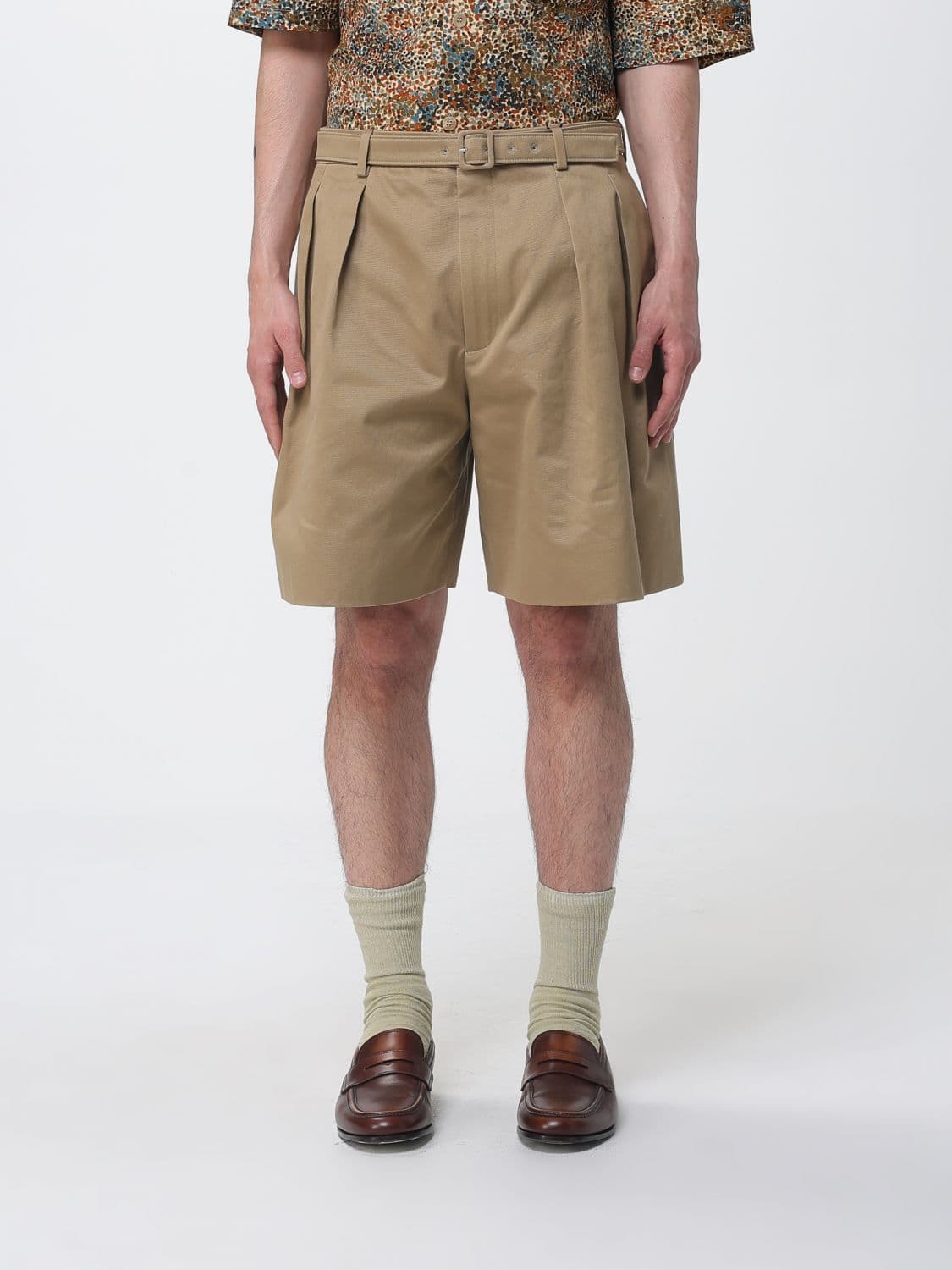 Saint Laurent Cotton Chino Shorts