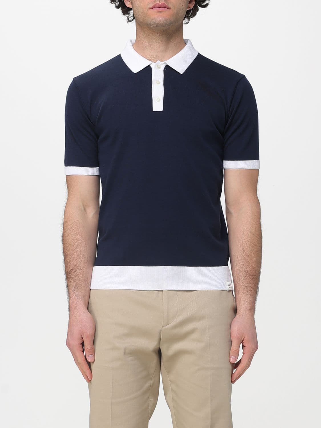 Peuterey Cotton Knit Polo Shirt