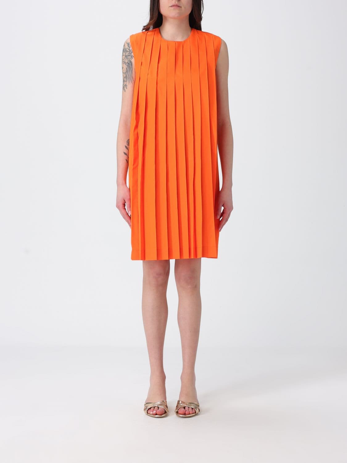 Ter Et Bantine Pleated Crêpe Dress