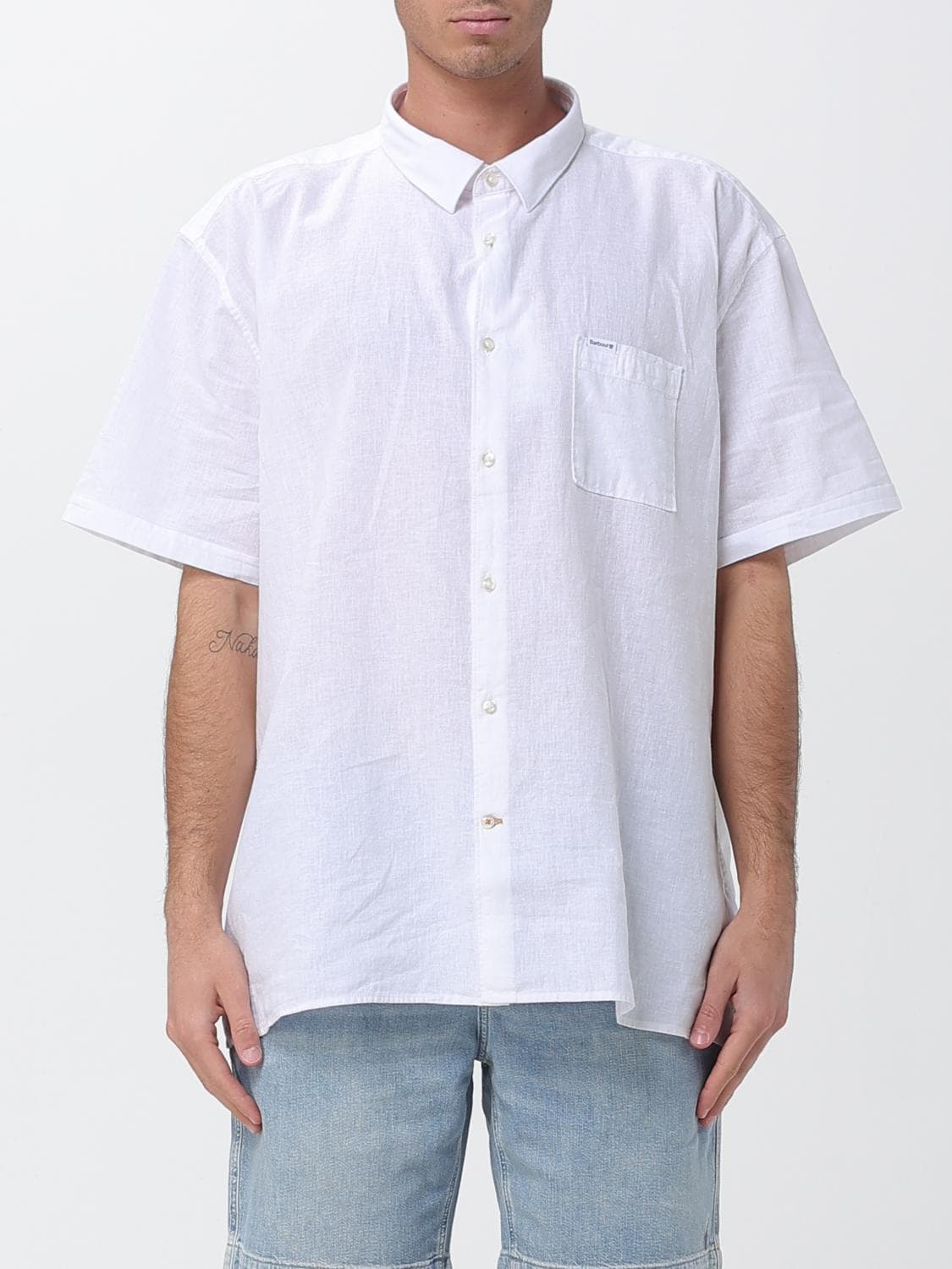 Barbour Casual Linen and Cotton Shirt