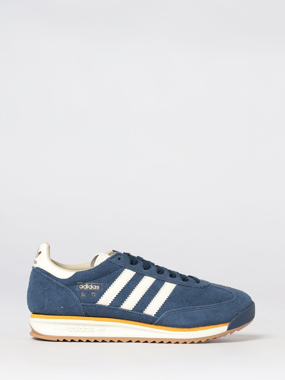 Adidas Originals SL 72 RS Suede Sneakers with Serrated Sole
