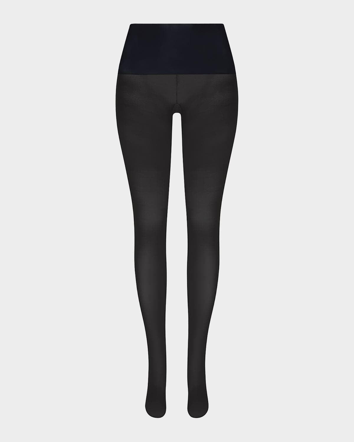 Commando Semi-Opaque Tights, Black
