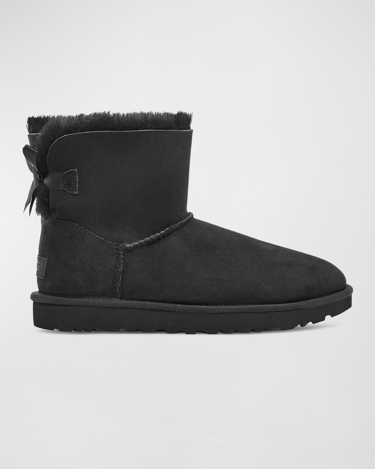 UGG Mini Bailey Bow II Shearling Fur Boots · 5B / 35EU