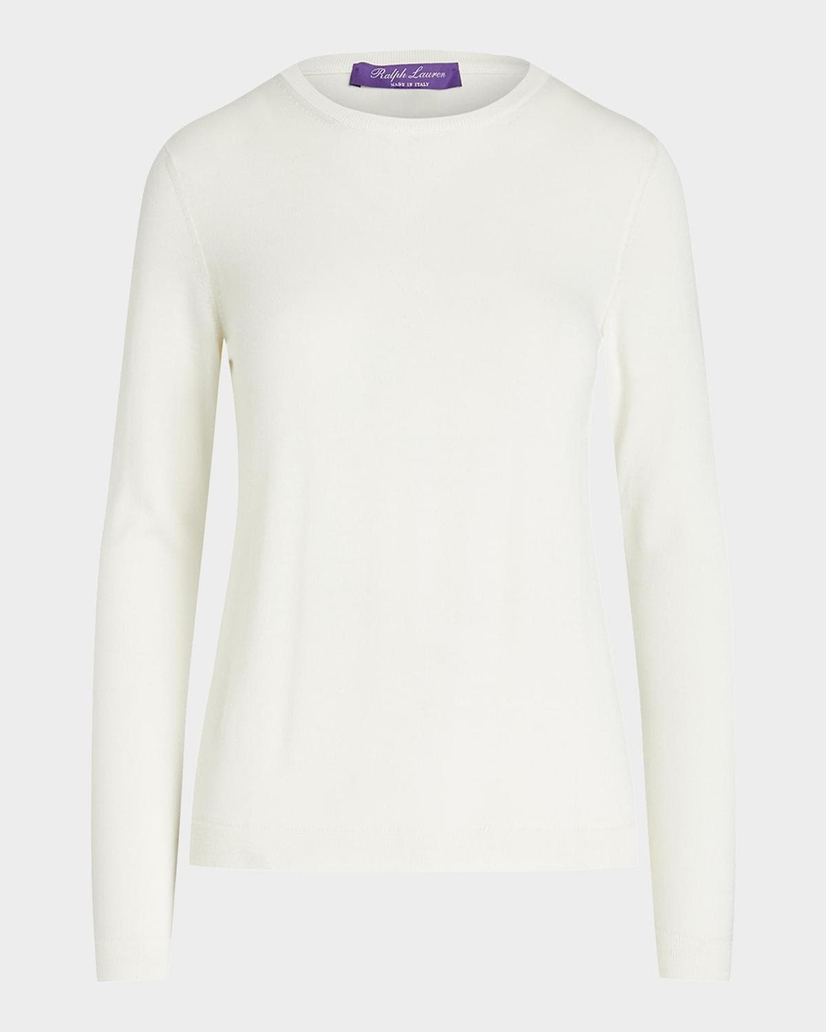 Ralph Lauren Collection Cashmere Crewneck Sweater · LARGE