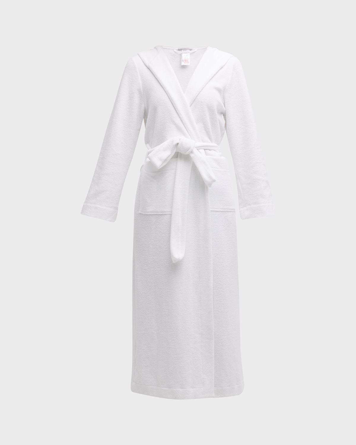 Hanro Hooded Plush Long Robe