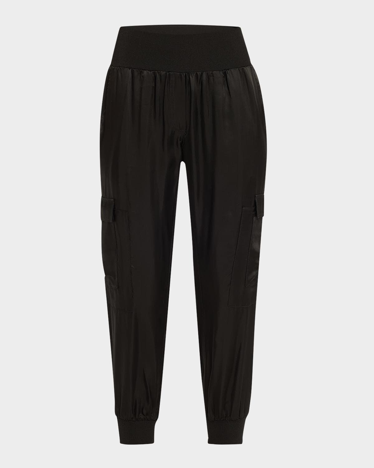 Cinq à Sept Tous Les Jours Giles Satin Jogger Pants