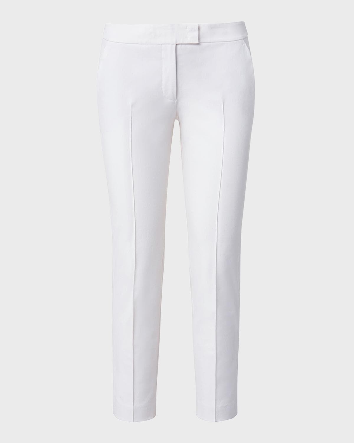 Akris punto Frankie Stretch-Cotton Pants