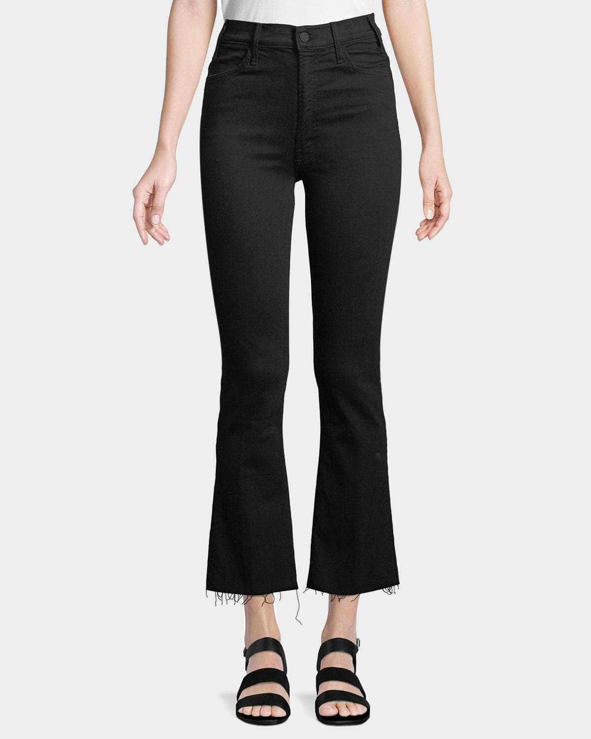 MOTHER The Hustler Ankle Fray Jeans