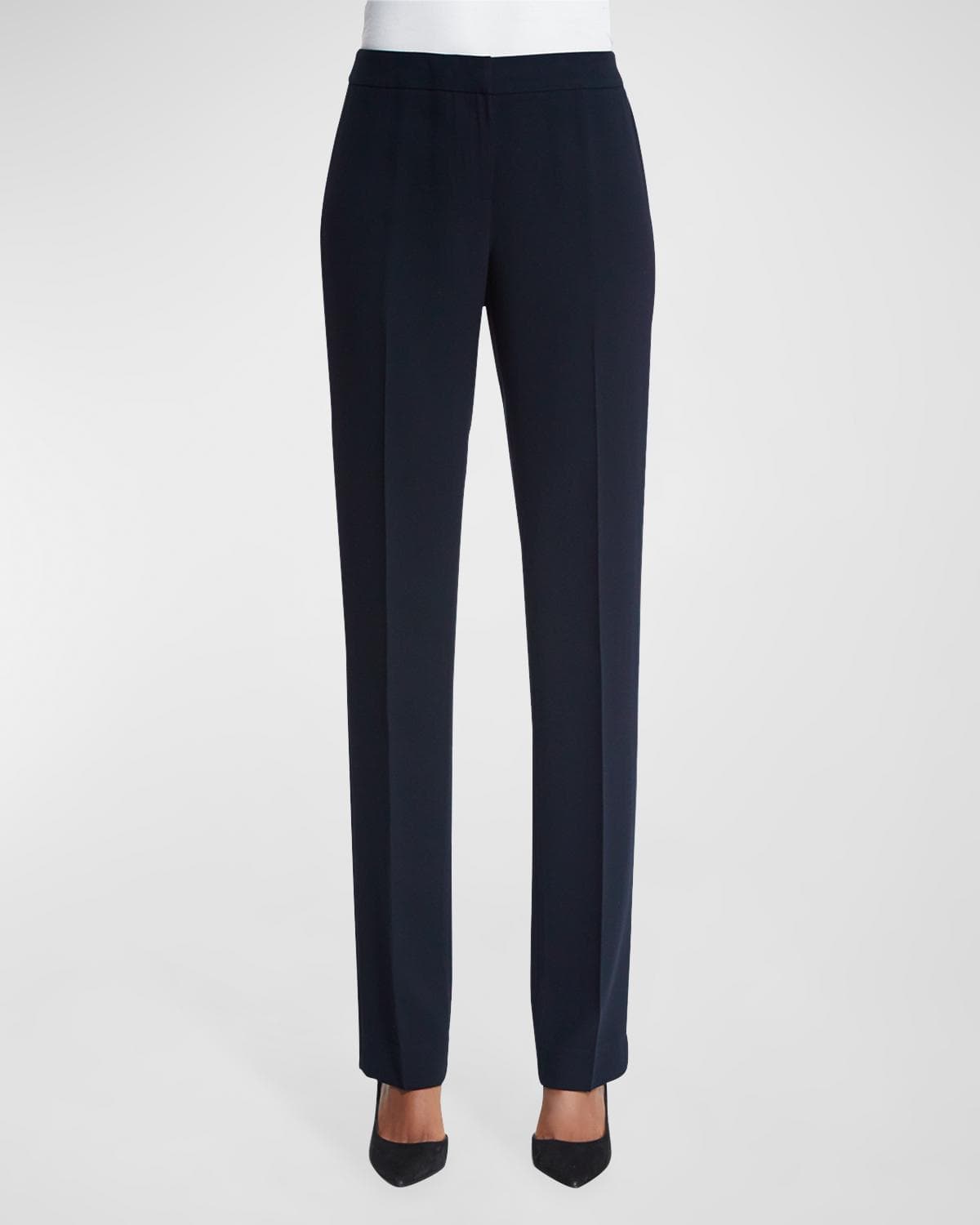 Lafayette 148 New York Barrow FinesseCrepe Pants