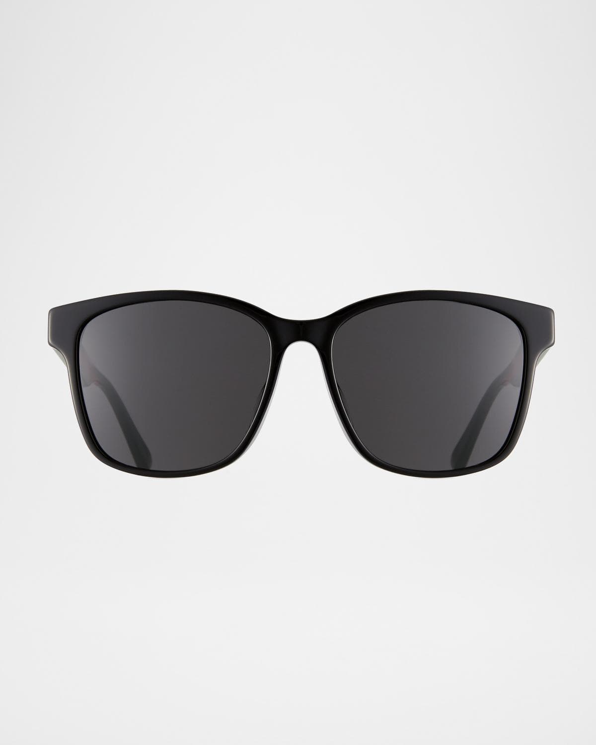 Gucci Men's Square Acetate Sunglasses with Signature Web