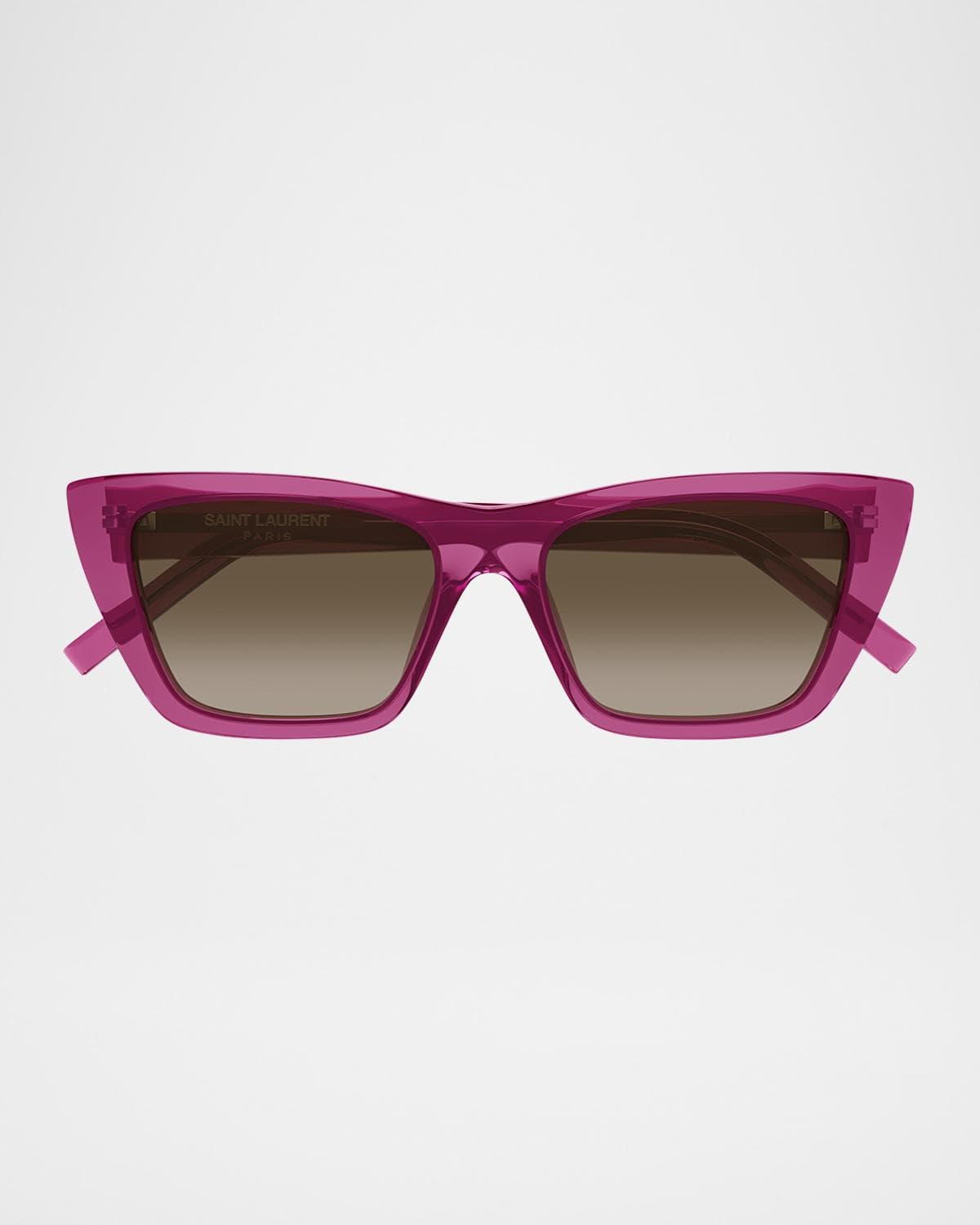 Saint Laurent Cat-Eye Acetate Sunglasses