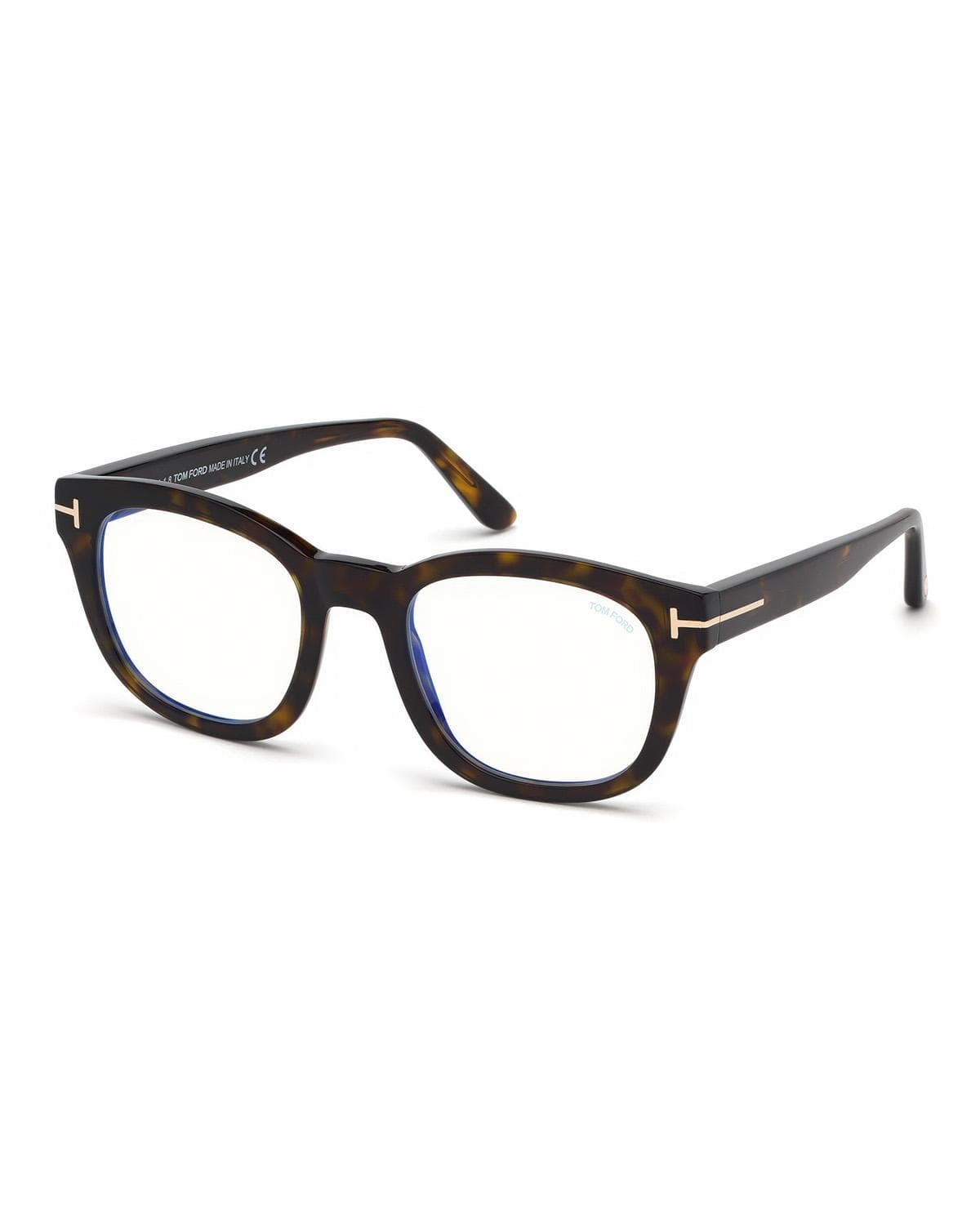 TOM FORD Blue Block Square Optical Frame
