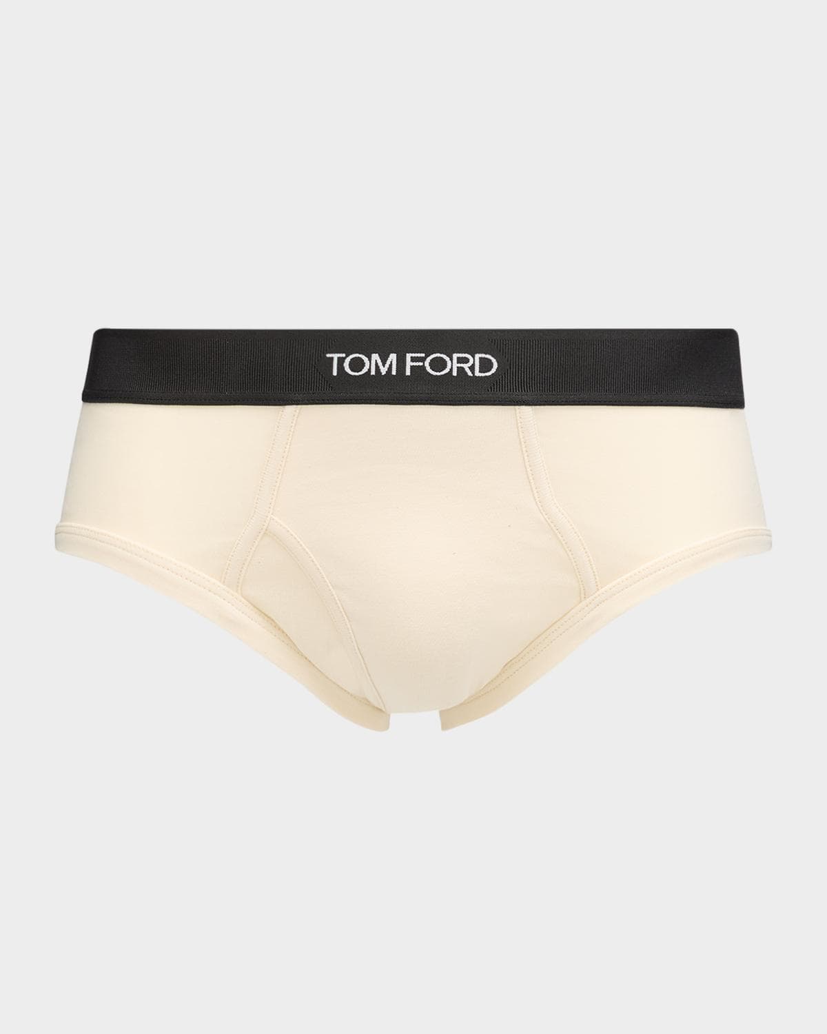 TOM FORD Men's Jacquard Logo Cotton Briefs