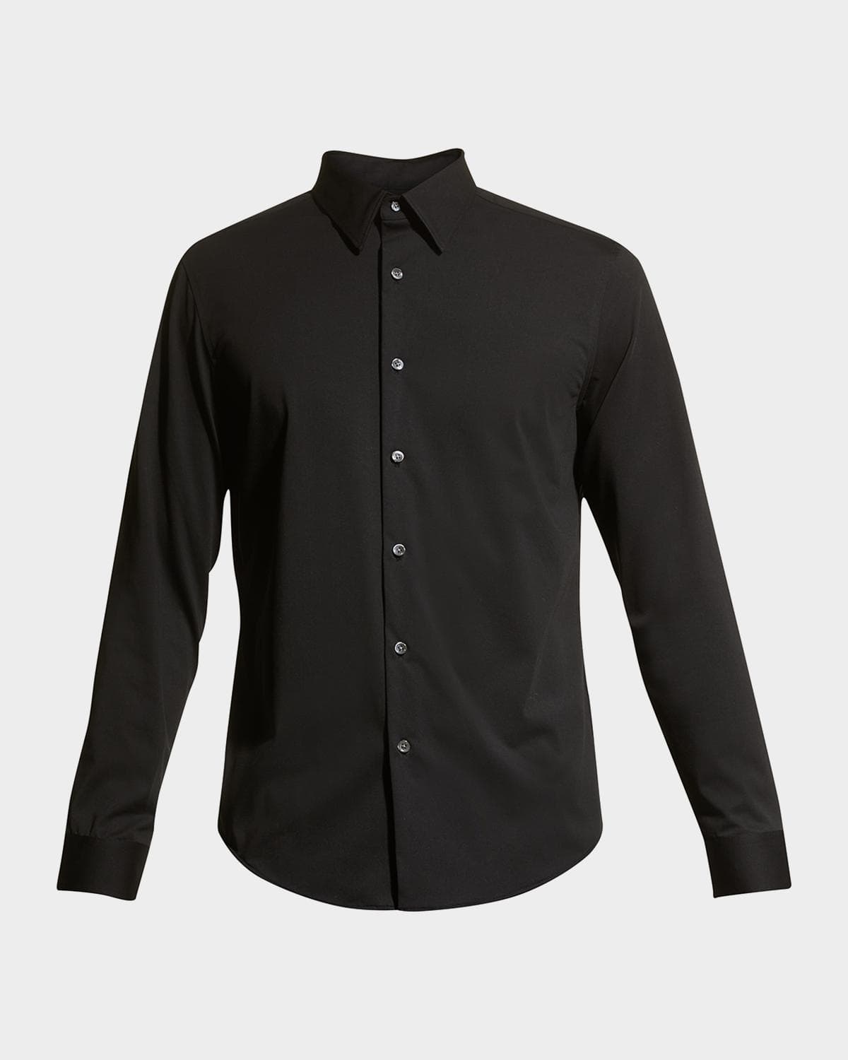 Theory Men's Sylvain Shirt in Structure Knit