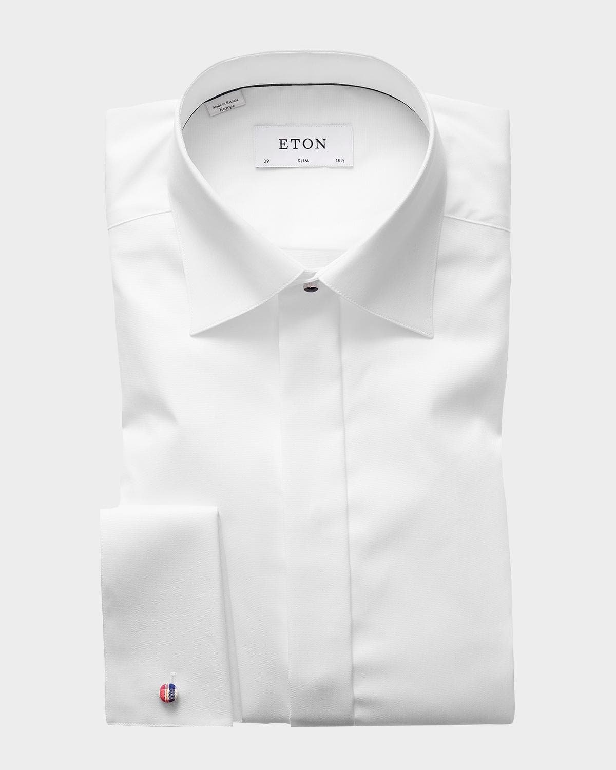 Eton Men's Slim-Fit Fly Front Formal Shirt