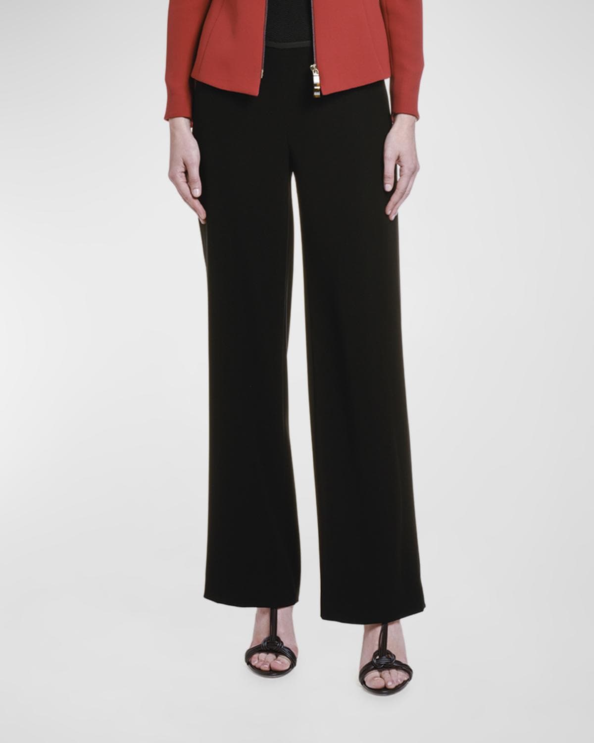 Giorgio Armani China Wide-Leg Pants