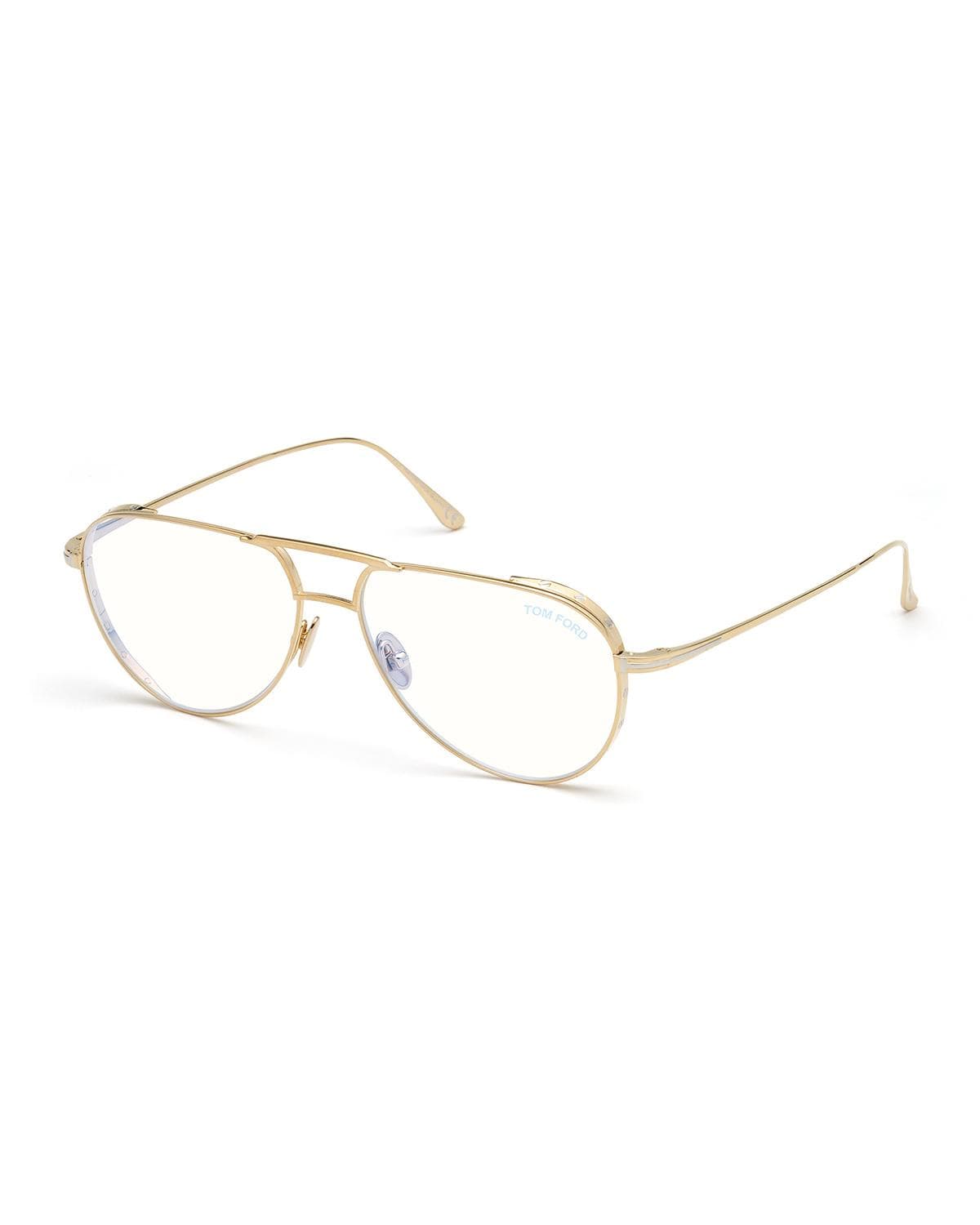 TOM FORD Titanium Aviator Optical Frames